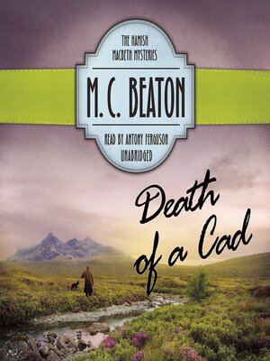 cover image of Death of a Cad